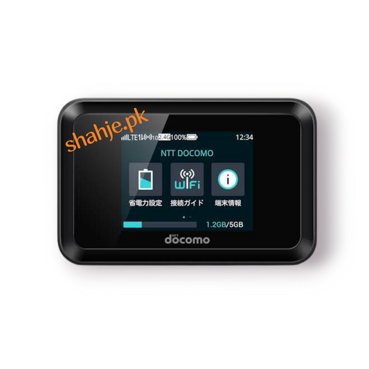 DOCOMO HW-01H Cat7 4G/4G+ LTE Wifi Device (Unlocked) | 4750mAh Battery