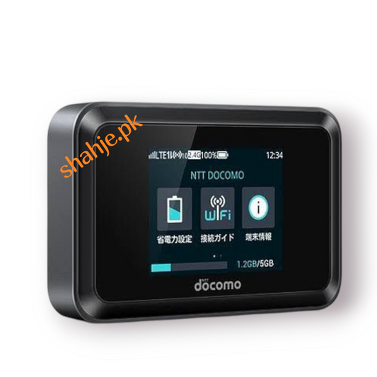 DOCOMO HW-01H Cat7 4G/4G+ LTE Wifi Device (Unlocked) | 4750mAh Battery
