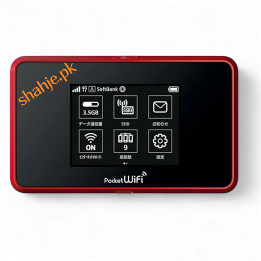 Huawei 504HW Pocket WiFi (Unlocked) – Ultimate 4G+ LTE Cat6 Mobile Hotspot