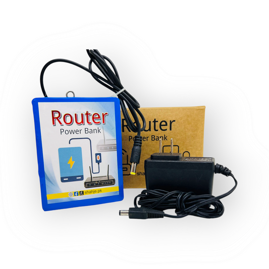 20000mAh Power Bank for 12V Router, Camera, PTCL, NAYATEL, StormFiber – Portable Backup Power Solution