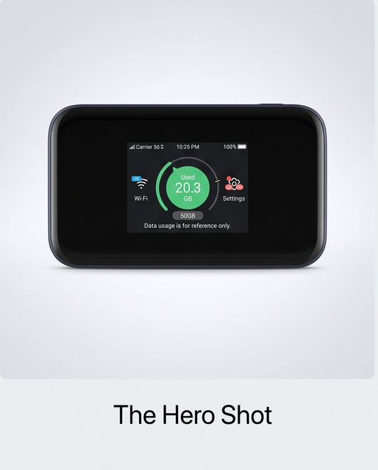 ZTE MU5001A 5G WiFi Router | 4500mAh Battery | Shahje.pk
