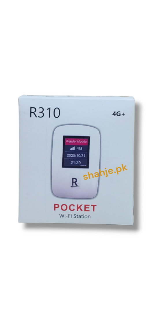 R310 4G LTE Pocket WiFi 3000mAh 2.4” TFT Screen Unlocked Portable Hotspot | Shahje.pk