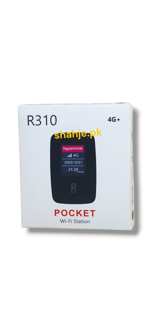 R310 4G LTE Pocket WiFi – 3000mAh 2.4 TFT Screen Unlocked Portable Hotspot Device