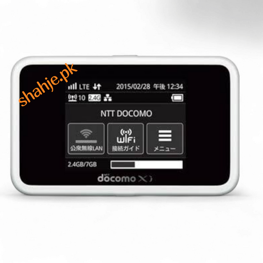 Huawei DOCOMO HW-02G 4G LTE Pocket WiFi (Unlocked)