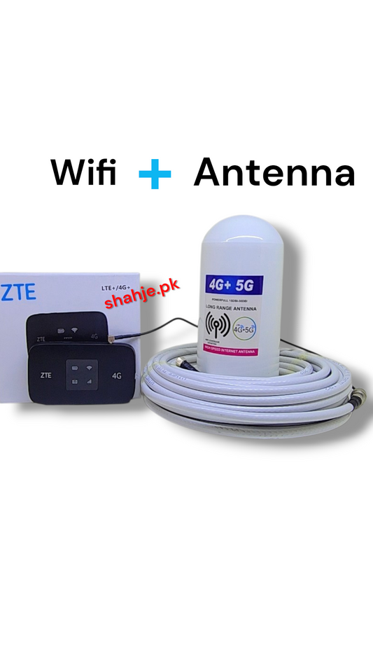ZTE MF971L + External Antenna Complete Set