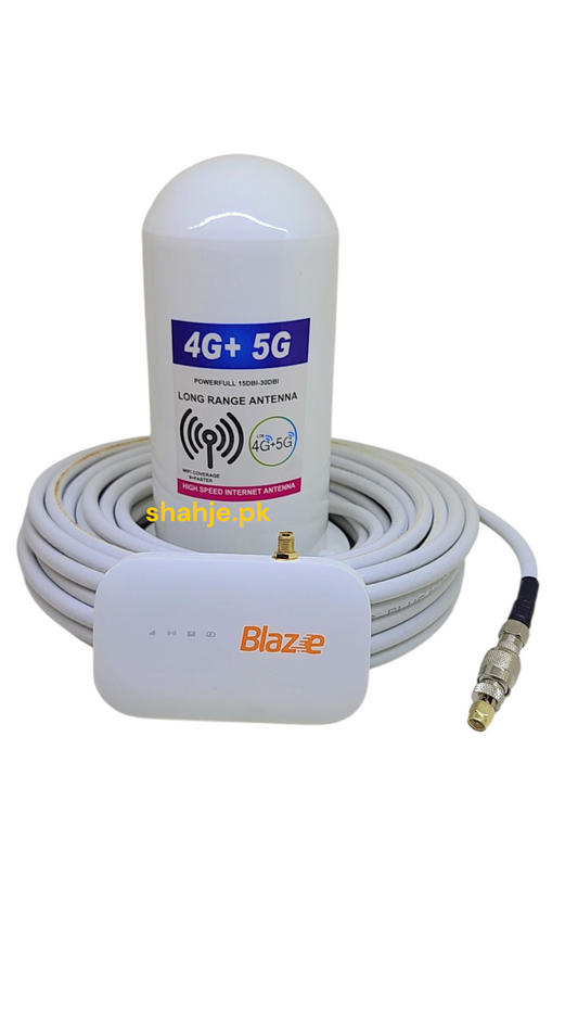 Ufone M401U 4G Wifi + High-Gain External Antenna Complete Set | shahje.pk