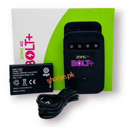 Zong Bolt+ MF683U 4G LTE WiFi Device – Unlocked High-Speed Wireless Internet Router